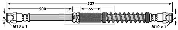 BORG & BECK stabdžių žarnelė BBH6899